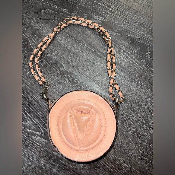 Valentino Handbags - Valentino Blush Pink Round Crossbody Bag